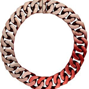 GIVENCHY G-CHAIN NECKLACE (Gradient Pink)